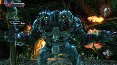 Po krótkiej rozmowie zostaniecie zaatakowani przez Ettina - Drowned Forest (1) | Zadania poboczne w Kingdoms of Amalur Reckoning - Kingdoms of Amalur: Reckoning - poradnik do gry