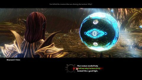 W kolejnej komnacie ponownie czeka cię rozmowa z Bisarane - Drowned Forest (1) | Zadania poboczne w Kingdoms of Amalur Reckoning - Kingdoms of Amalur: Reckoning - poradnik do gry