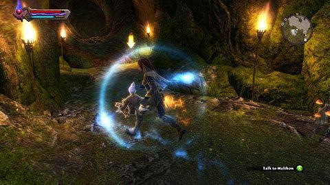 Po śmierci Meathgra opuść jaskinie i odbierz nagrodę od czekającego przed wejściem Fae - Drowned Forest (5) | Zadania poboczne w Kingdoms of Amalur Reckoning - Kingdoms of Amalur: Reckoning - poradnik do gry