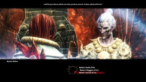 Kowal będzie mógł z niego wykuć trzy rodzaje broni: miecz, kostur oraz sztylety - Amaura | Zadania poboczne w Kingdoms of Amalur Reckoning - Kingdoms of Amalur: Reckoning - poradnik do gry