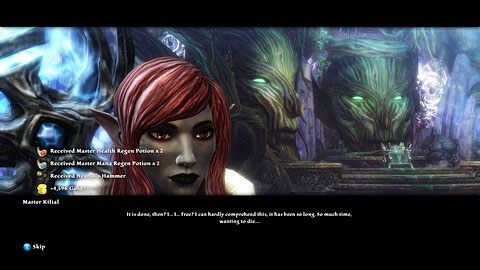 Gdy przeciwniczka zginie, wróć do Kiftali zakończyć misję i odebrać nagrodę - Amaura | Zadania poboczne w Kingdoms of Amalur Reckoning - Kingdoms of Amalur: Reckoning - poradnik do gry