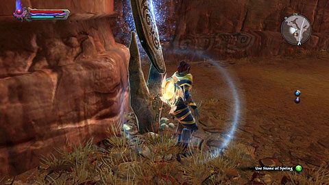 Ukryto go obok wysokiej skały stojącej na północ od Caer Elatha M2(5) - Spring | Kamienie Lorestone w Kingdoms of Amalur Reckoning, Krainy Detyre, Klurikon oraz Alabastra - Kingdoms of Amalur: Reckoning - poradnik do gry