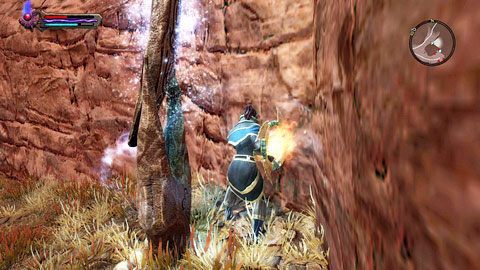 Drugi głaz stoi na drodze łączącej The Hollowlands z Menetyre - The Hollowlands | Kamienie Lorestone w Kingdoms of Amalur Reckoning - Kingdoms of Amalur: Reckoning - poradnik do gry