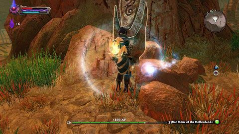 Kamień znajduje się w południowej części lokacji, na północny-zachód od Duneshead Mine M3(6) - The Hollowlands | Kamienie Lorestone w Kingdoms of Amalur Reckoning - Kingdoms of Amalur: Reckoning - poradnik do gry