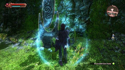 Kamień stoi przy drodze, niedaleko przejscia prowadzącego do Drowned Forest - Caeled Coast | Kamienie Lorestone w Kingdoms of Amalur Reckoning - Kingdoms of Amalur: Reckoning - poradnik do gry