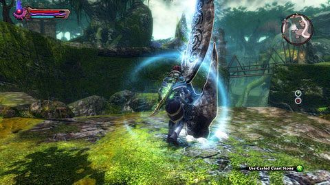 Kamień stoi przed wejściem do podziemi Sinsear - Caeled Coast | Kamienie Lorestone w Kingdoms of Amalur Reckoning - Kingdoms of Amalur: Reckoning - poradnik do gry