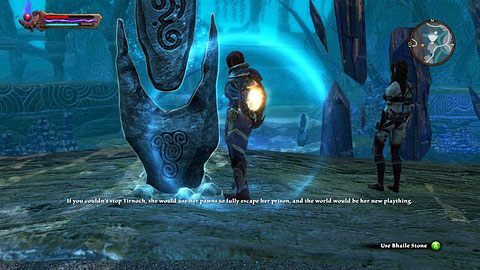 Trzeci jest na północ od poprzedniego, przy krawędzi urwiska - Bhaile | Kamienie Lorestone w Kingdoms of Amalur Reckoning - Kingdoms of Amalur: Reckoning - poradnik do gry