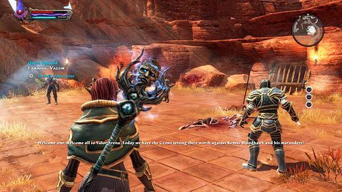 Po dokonaniu wyboru udaj się na arenę - Alserund (4) | Zadania poboczne w Kingdoms of Amalur Reckoning - Kingdoms of Amalur: Reckoning - poradnik do gry