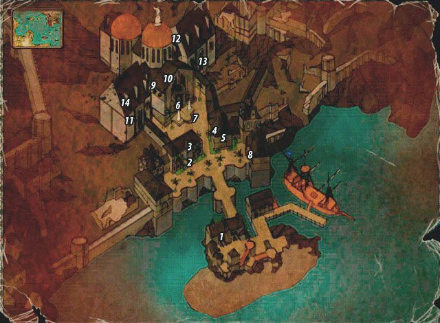 Twoim celem jest znalezienie Garcii - pirata, który posiada kolejny z artefaktów tytanów - Chciwy kapitan | Zadania - Caldera 2 | Risen 2 Mroczne Wody - Risen 2: Mroczne wody - poradnik do gry