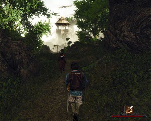 Bramy miasta faktycznie są już blisko. - Bramy miasta o rzut kamieniem | Zadania - Wybrzeże Ostrzy | Risen 2 Mroczne Wody - Risen 2: Mroczne wody - poradnik do gry