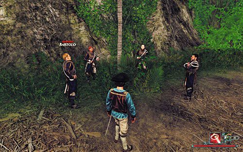 Czterech przeciwko wszystkim. - Broń tytanów | Zadania - Wybrzeże Ostrzy | Risen 2 Mroczne Wody - Risen 2: Mroczne wody - poradnik do gry