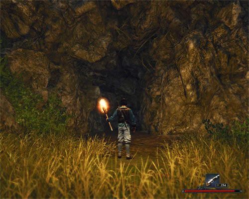 Co kryje się w jaskini? Tradycyjnie - kłopoty. - Jaskinia w pobliżu przełęczy | Zadania - Wybrzeże Ostrzy | Risen 2 Mroczne Wody - Risen 2: Mroczne wody - poradnik do gry