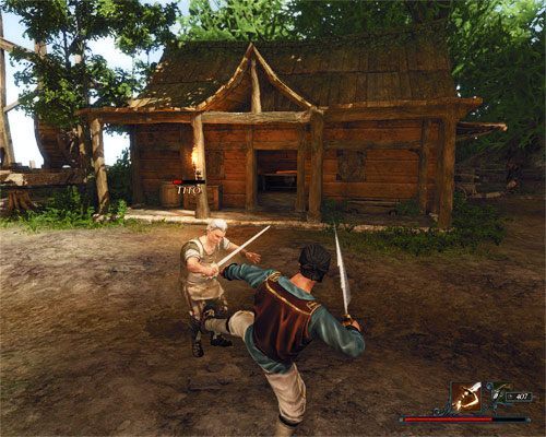 Nie trzeba być fechmistrzem, żeby pokonać rzeźnika. - Pokonaj Tita | Zadania - Wybrzeże Ostrzy | Risen 2 Mroczne Wody - Risen 2: Mroczne wody - poradnik do gry