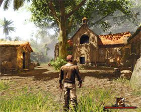 Puerto Sacarico [#1] - baza Inkwizycji w Tacarigui, położona w południowo-zachodniej części wyspy - Tacarigua | Kluczowe lokacje | Risen 2 Mroczne Wody - Risen 2: Mroczne wody - poradnik do gry