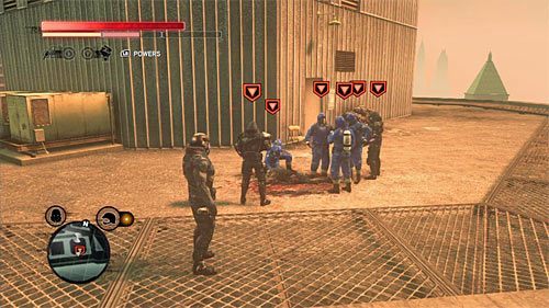 Oddział możesz odnaleźć na dachu wieżowca - Czerwona strefa (Red Zone) (2) | Sekrety w Prototype 2 - Prototype 2 - poradnik do gry