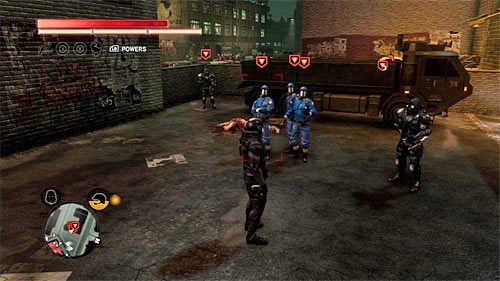 Oddział możesz odnaleźć na niewielkim placu - Zielona strefa (Green Zone) (2) | Sekrety w Prototype 2 - Prototype 2 - poradnik do gry