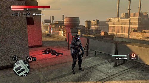 Ciało możesz odnaleźć na dachu budynku - Zielona strefa (Green Zone) (1) | Sekrety w Prototype 2 - Prototype 2 - poradnik do gry