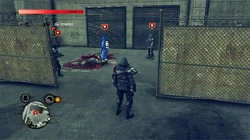 Oddział możesz odnaleźć w odgrodzonym obszarze, tuż przy wysokim budynku - Żółta strefa (Yellow Zone) | Sekrety w Prototype 2 - Prototype 2 - poradnik do gry