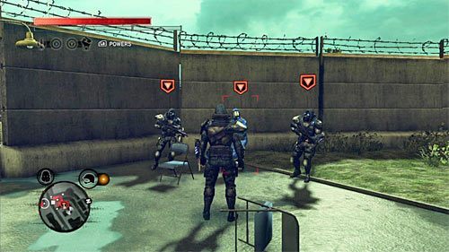 Oddział możesz odnaleźć niedaleko wąskiej alejki oraz muru z drutem kolczastym - Żółta strefa (Yellow Zone) | Sekrety w Prototype 2 - Prototype 2 - poradnik do gry