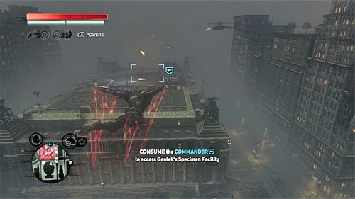 Cel Twojej podróży to lokacja [415, 281] i jako że jest to baza wojskowa dobrze byłoby zbliżyć się do niej w przebraniu naukowca lub żołnierza - 12 - Operation - Clockwork (2) | Misje Blacknet w Prototype 2 - Prototype 2 - poradnik do gry