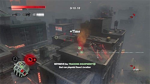 W trakcie rozgrywania tego wyścigu najwięcej uwagi poświęcaj bezpiecznemu docieraniu do sąsiednich budynków - 11 - Operation - Stun Circuit | Misje Blacknet w Prototype 2 - Prototype 2 - poradnik do gry