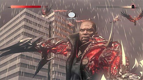 Na sam koniec zacznij zgodnie z wyświetloną instrukcją rytmicznie wciskać przycisk X - 31 - FINAŁ - Murder Your Maker | Główny wątek fabularny Prototype 2 - Prototype 2 - poradnik do gry