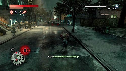 ZIGNORUJ przebywających w okolicy żołnierzy Blackwatch i ruszaj od razu w pościg za Gallagherem - 16 - The White Light | Główny wątek fabularny Prototype 2 - Prototype 2 - poradnik do gry