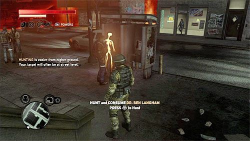 Doktor Ben Langham powinien stać przy budce telefonicznej w centralnej części zielonej strefy i jego orientacyjna lokalizacja to [780, 1395] - 7 - Operation - Red Glacier | Misje Blacknet w Prototype 2 - Prototype 2 - poradnik do gry