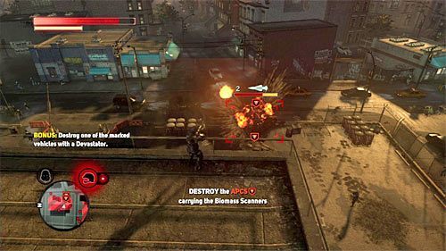 Najskuteczniejsze metody eliminacji pojazdów opancerzonych to korzystanie z różnego rodzaju wyrzutni - 7 - Operation - Red Glacier | Misje Blacknet w Prototype 2 - Prototype 2 - poradnik do gry