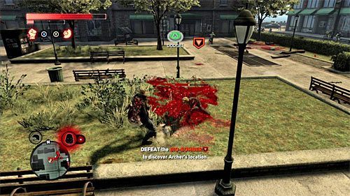 Jeśli zaś chodzi o wyprowadzanie normalnych ataków, możesz używać dowolnych mocy Hellera do zadawania bossowi obrażeń - 19 - A Maze of Blood | Główny wątek fabularny Prototype 2 - Prototype 2 - poradnik do gry