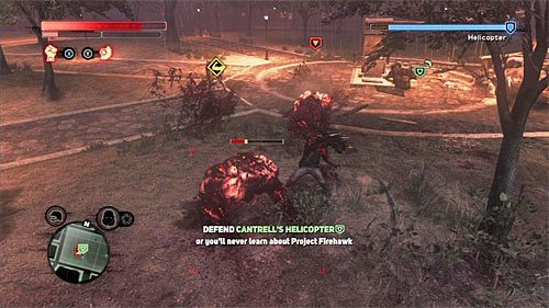 Jak najszybciej zacznij atakować brawlery rozstawione w pobliżu wraku śmigłowca - 25 - Last Resort | Główny wątek fabularny Prototype 2 - Prototype 2 - poradnik do gry
