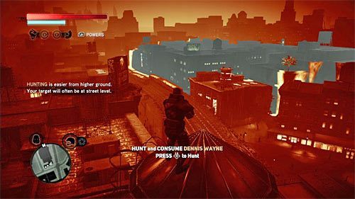 Jak zapewne pamiętasz polowanie najlepiej jest rozpocząć od przedostania się na dach jednego z najwyżej położonych budynków w okolicy - 8 - Operation - Vivid Future | Misje Blacknet w Prototype 2 - Prototype 2 - poradnik do gry