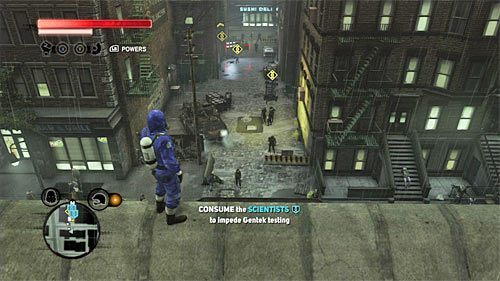 Naukowcy z pierwszej grupy przebywają w tym samym miejscu i ich orientacyjna lokalizacja to [770, 1385] - 8 - Operation - Vivid Future | Misje Blacknet w Prototype 2 - Prototype 2 - poradnik do gry