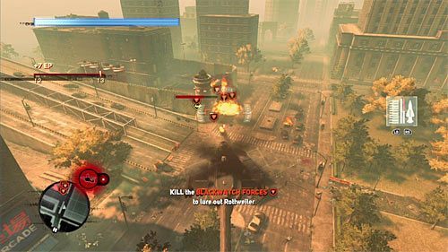 Druga opcja to pozyskanie śmigłowca i w tym celu radzę udać się do innej bazy Blackwatch, znajdującej się w lokacji [750, 208] - 9 - Operation - Spotted Cat (2) | Misje Blacknet w Prototype 2 - Prototype 2 - poradnik do gry