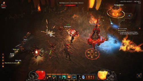 Gdy natrafisz na Demoniczne przywoływacze niszcz je czym prędzej - to przez nie pojawiają się nowe demony - Serce Grzechu | Zadania - Akt 3 | Solucja Diablo III - Diablo III 2.0 - poradnik do gry