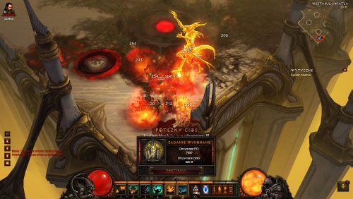 Iskatu natomiast ma mało punktów życia i zadaje małe obrażenia - Upadek Królestwa Niebios | Zadania - Akt 4 | Solucja Diablo III - Diablo III 2.0 - poradnik do gry