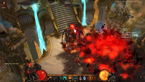 Dokładnie obejdź całą lokację niszcząc wszystkie napotkane Narośle zepsucia - Światło nadziei | Zadania - Akt 4 | Solucja Diablo III - Diablo III 2.0 - poradnik do gry