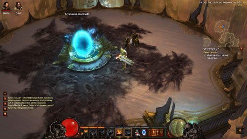 Skorzystaj z portalu, który odsłoni się obok Tyraela - Światło nadziei | Zadania - Akt 4 | Solucja Diablo III - Diablo III 2.0 - poradnik do gry