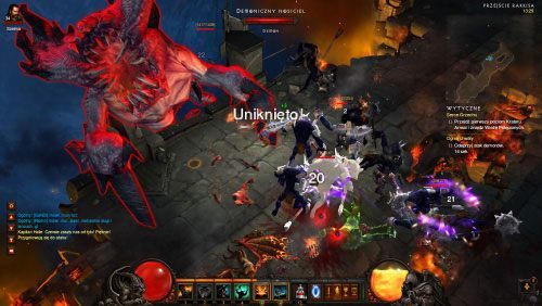 Będziesz musiał z pomocą Kapitana Hailea odeprzeć atak demonów trwający przez pewien czas - Ognie chwały | Wydarzenia - Akt 3 | Solucja Diablo III - Diablo III 2.0 - poradnik do gry