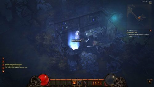 Lea natychmiast wskoczy do piwnicy - ty udaj się za nią - Dziedzictwo Caina | Zadania - Akt 1 | Solucja Diablo III - Diablo III 2.0 - poradnik do gry