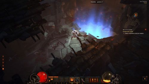 W korytarzu musisz pozbyć się kilku stworów - Dziedzictwo Caina | Zadania - Akt 1 | Solucja Diablo III - Diablo III 2.0 - poradnik do gry
