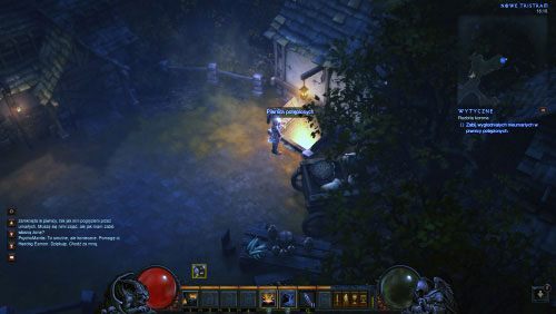 Biegnij za kowalem, a wskaże ci Piwnicę potępionych - Rozbita korona | Zadania - Akt 1 | Solucja Diablo III - Diablo III 2.0 - poradnik do gry