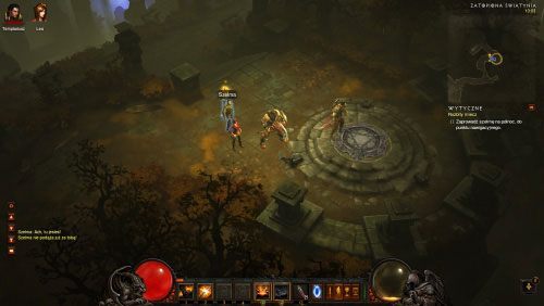Skieruj się bramą na północy - ponownie znajdziesz się na Polach niedoli - Rozbity miecz | Zadania - Akt 1 | Solucja Diablo III - Diablo III 2.0 - poradnik do gry