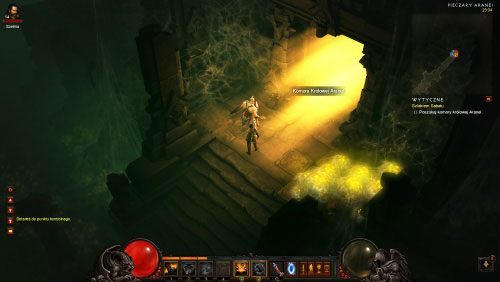 Musisz odszukać zejście do komory królowej - Szlakiem Sabatu | Zadania - Akt 1 | Solucja Diablo III - Diablo III 2.0 - poradnik do gry