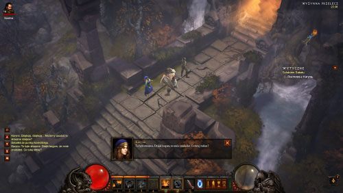 Wyjdziecie na powierzchnię i znajdziesz się na Wyżynnej przełęczy - Szlakiem Sabatu | Zadania - Akt 1 | Solucja Diablo III - Diablo III 2.0 - poradnik do gry