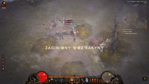 Twoim celem jest odnalezienie Zaginionego wozu Karyny - Szlakiem Sabatu | Zadania - Akt 1 | Solucja Diablo III - Diablo III 2.0 - poradnik do gry