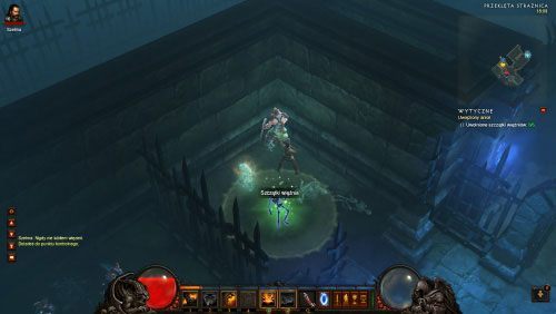 Musisz przemierzyć to więzienie w poszukiwaniu szczątków więźniów, przy których stoi duch - Uwięziony anioł | Zadania - Akt 1 | Solucja Diablo III - Diablo III 2.0 - poradnik do gry