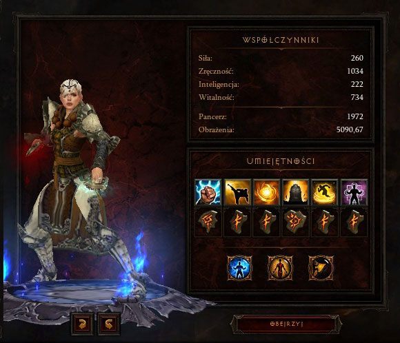 Poniżej przedstawiam build, z którego korzystałem przez dłuższą część czasu gry do poziomu 60, wraz z opisem najważniejszych umiejętności oraz run - Przykładowy build | Mnich w Diablo III - Diablo III 2.0 - poradnik do gry