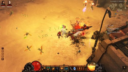 Kieruj się dalej przez Rozdarty kanion - Ciernie na pustyni | Zadania - Akt 2 | Solucja Diablo III - Diablo III 2.0 - poradnik do gry