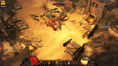 Wyjdź na zewnątrz, a zobaczysz trwającą walkę - Droga do Alkanus | Zadania - Akt 2 | Solucja Diablo III - Diablo III 2.0 - poradnik do gry